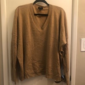 J. Crew Women’s Cashmere V-Neck Sweater